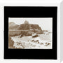 A magic lantern slide of Ilfracombe, North Devon by Birt Acres, c. 1893. stretched canvas medium none Art Print - Science Museum Shop