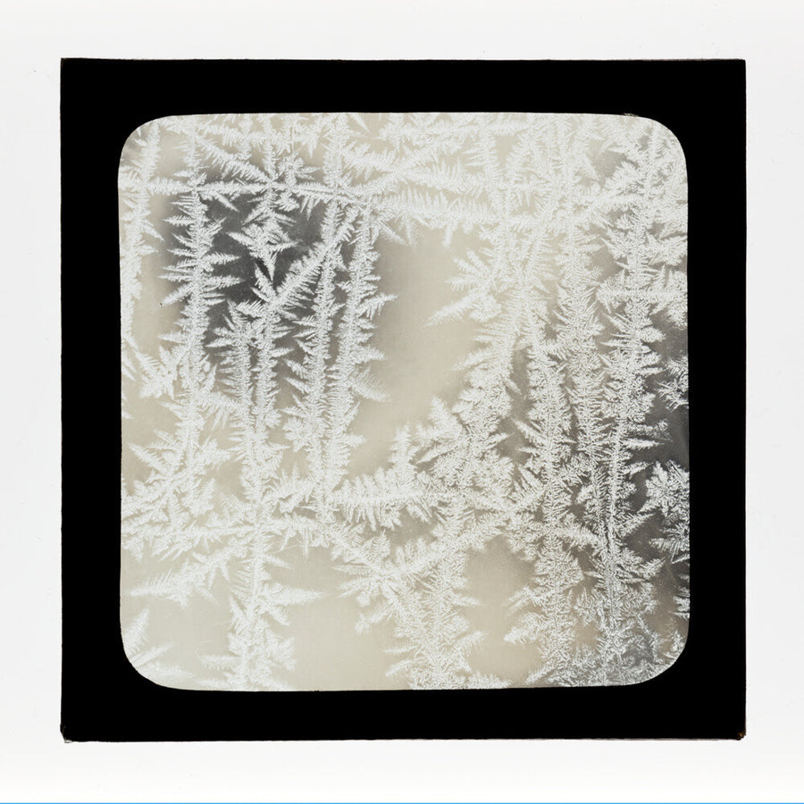 A magic lantern slide of ice by Birt Acres, c. 1893. Art Print - Science Museum Shop