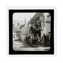 A magic lantern slide showing Birt Acres sitting on a coach whilst attending a meeting of photographers in Porlock, c.1893. unstretched canvas medium none Art Print - Science Museum Shop