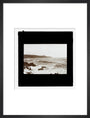 A magic lantern slide entitled 'Mortehoe, North Devon', by Birt Acres, 1893. art print medium black Art Print - Science Museum Shop
