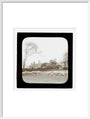 A magic lantern slide entitled 'An Old Homestead' by Birt Acres, c. 1893. art print large white Art Print - Science Museum Shop