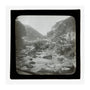 A magic lantern slide of Lynmouth by Birt Acres, c. 1893. unstretched canvas extra large none Art Print - Science Museum Shop