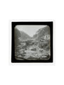 A magic lantern slide of Lynmouth by Birt Acres, c. 1893. art print large none Art Print - Science Museum Shop