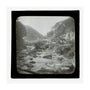 A magic lantern slide of Lynmouth by Birt Acres, c. 1893. unstretched canvas large none Art Print - Science Museum Shop