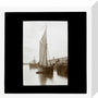 A magic lantern slide of Appledore by Birt Acres, c. 1893. stretched canvas small none Art Print - Science Museum Shop