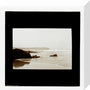 A magic lantern slide showing Woolacombe by Birt Acres, c. 1893. stretched canvas small none Art Print - Science Museum Shop