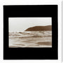 A magic lantern slide showing Woolacombe by Birt Acres, c. 1893. stretched canvas extra large none Art Print - Science Museum Shop