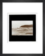 A magic lantern slide showing Woolacombe by Birt Acres, c. 1893. art print extra small black Art Print - Science Museum Shop