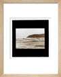 A magic lantern slide showing Woolacombe by Birt Acres, c. 1893. art print extra small natural Art Print - Science Museum Shop