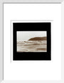 A magic lantern slide showing Woolacombe by Birt Acres, c. 1893. art print small white Art Print - Science Museum Shop