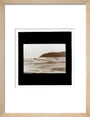 A magic lantern slide showing Woolacombe by Birt Acres, c. 1893. art print small natural Art Print - Science Museum Shop