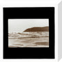 A magic lantern slide showing Woolacombe by Birt Acres, c. 1893. stretched canvas small none Art Print - Science Museum Shop