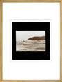 A magic lantern slide showing Woolacombe by Birt Acres, c. 1893. art print large gold Art Print - Science Museum Shop