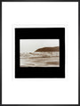 A magic lantern slide showing Woolacombe by Birt Acres, c. 1893. art print extra large black Art Print - Science Museum Shop