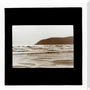 A magic lantern slide showing Woolacombe by Birt Acres, c. 1893. stretched canvas large none Art Print - Science Museum Shop