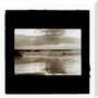 A magic lantern slide entitled Sunset, Woolacombe by Birt Acres, c. 1893. stretched canvas large none Art Print - Science Museum Shop