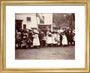 Children taking part in a procession, Whitby, North Yorkshire, c 1900s. art print extra small gold Art Print - Science Museum Shop