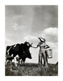 A milkmaid and cows unstretched canvas extra large none Art Print - Science Museum Shop