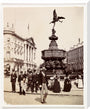 Piccadilly Circus, c 1900. stretched canvas extra large none Art Print - Science Museum Shop