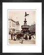 Piccadilly Circus, c 1900. art print extra small black Art Print - Science Museum Shop