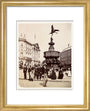 Piccadilly Circus, c 1900. art print extra small gold Art Print - Science Museum Shop