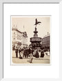 Piccadilly Circus, c 1900. art print small white Art Print - Science Museum Shop