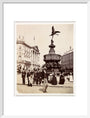 Piccadilly Circus, c 1900. art print medium white Art Print - Science Museum Shop