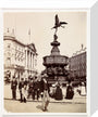 Piccadilly Circus, c 1900. stretched canvas small none Art Print - Science Museum Shop