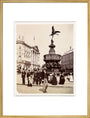 Piccadilly Circus, c 1900. art print extra large gold Art Print - Science Museum Shop