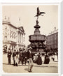 Piccadilly Circus, c 1900. stretched canvas large none Art Print - Science Museum Shop
