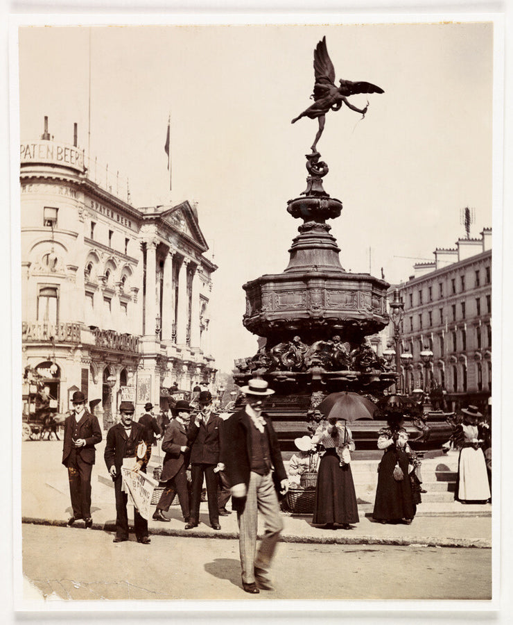 Piccadilly Circus, c 1900. Art Print - Science Museum Shop