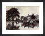 Filling water wagons, c 1890 art print extra small black Art Print - Science Museum Shop