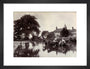 Filling water wagons, c 1890 art print small black Art Print - Science Museum Shop
