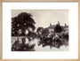 Filling water wagons, c 1890 art print medium natural Art Print - Science Museum Shop