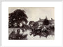Filling water wagons, c 1890 art print large white Art Print - Science Museum Shop