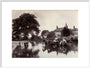 Filling water wagons, c 1890 art print extra large white Art Print - Science Museum Shop