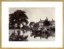 Filling water wagons, c 1890 art print extra large gold Art Print - Science Museum Shop