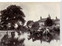 Filling water wagons, c 1890 stretched canvas large none Art Print - Science Museum Shop