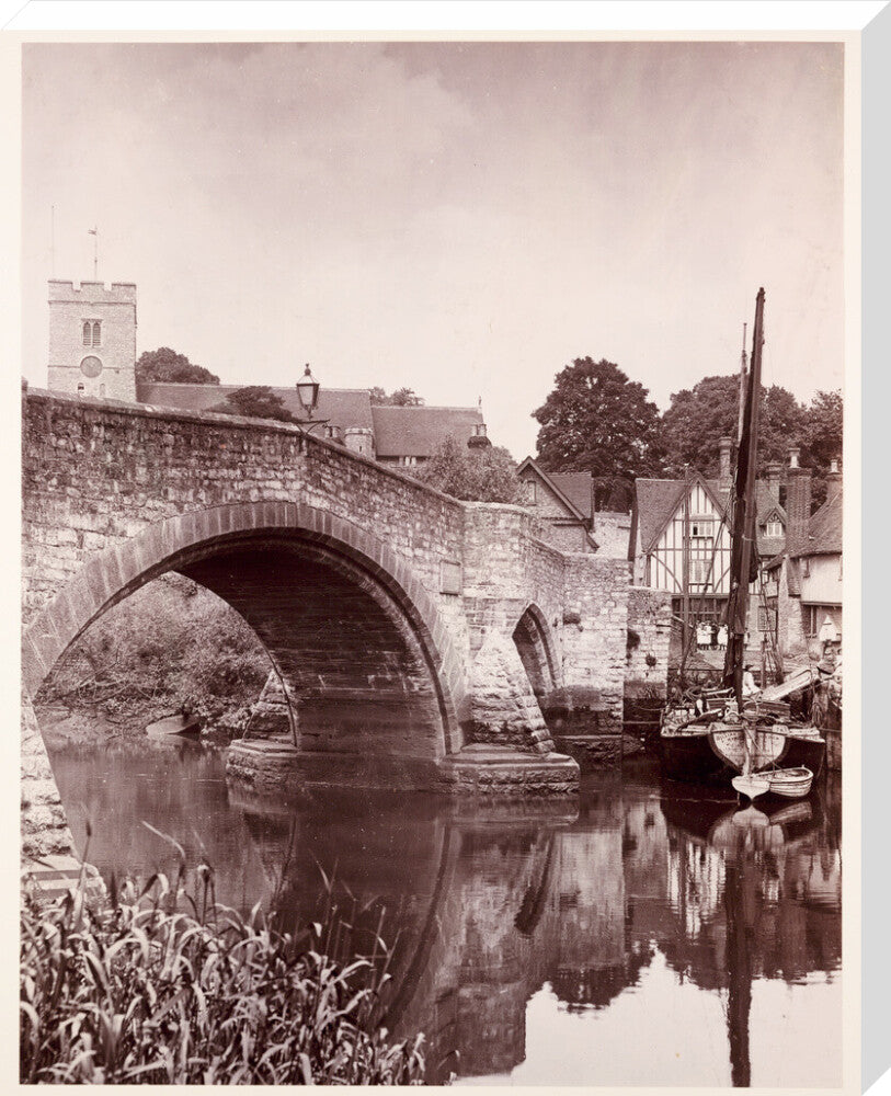 'Aylesford, Kent', c 1890. stretched canvas extra large none Art Print - Science Museum Shop