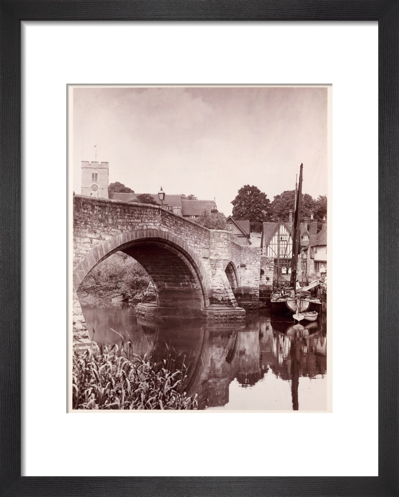 'Aylesford, Kent', c 1890. art print extra small black Art Print - Science Museum Shop