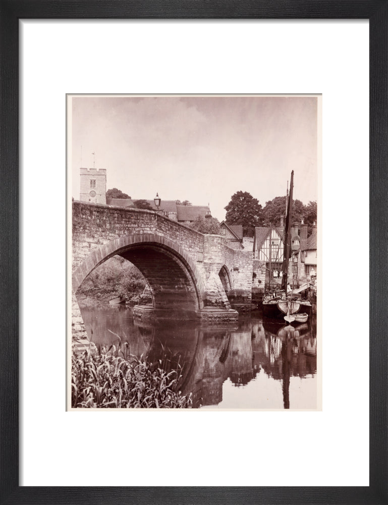 'Aylesford, Kent', c 1890. art print small black Art Print - Science Museum Shop