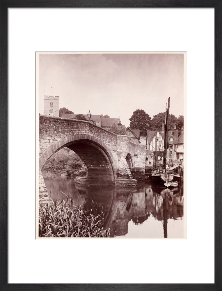 'Aylesford, Kent', c 1890. art print medium black Art Print - Science Museum Shop
