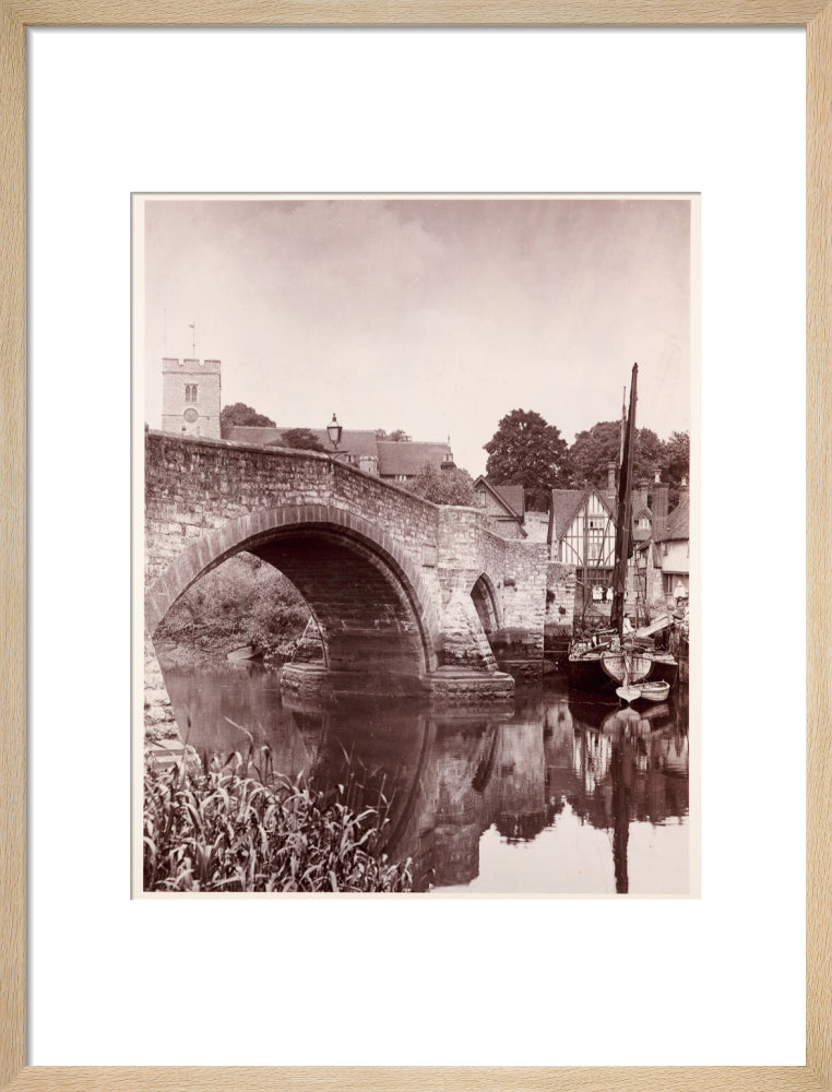 'Aylesford, Kent', c 1890. art print medium natural Art Print - Science Museum Shop