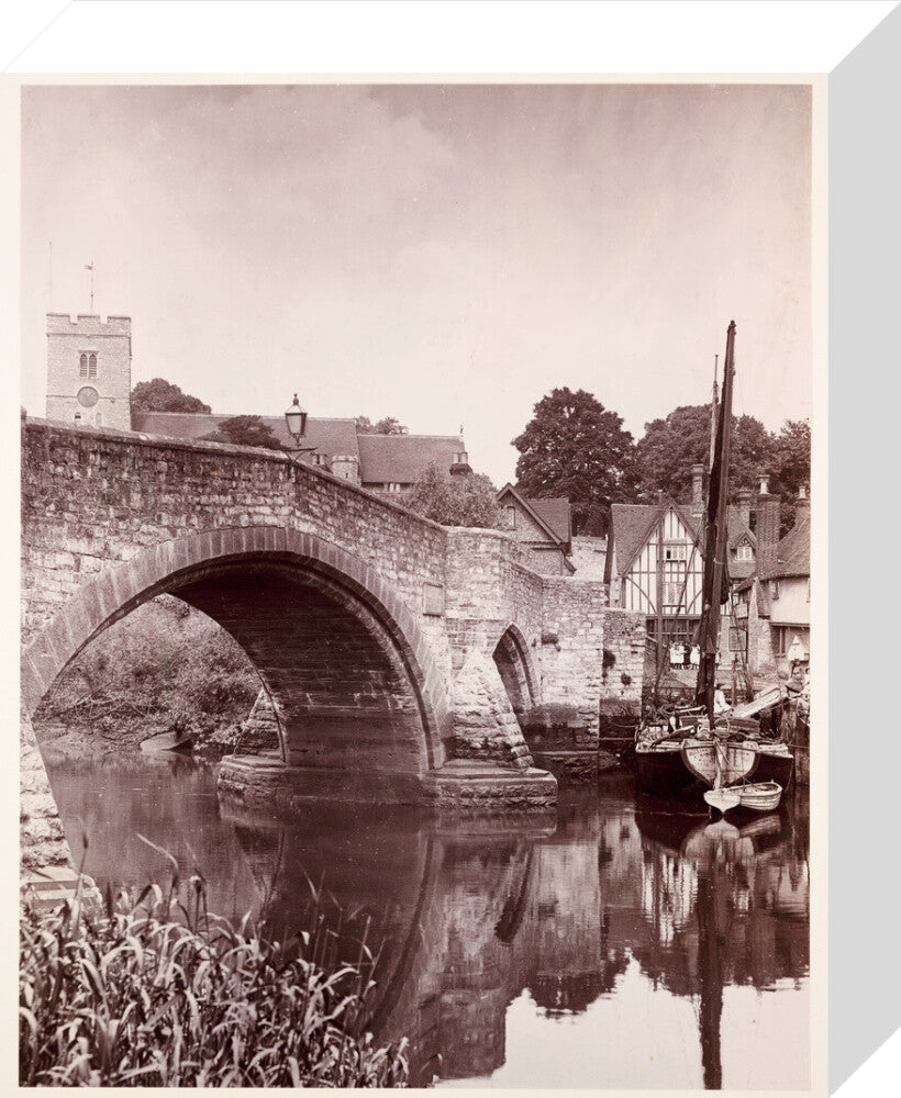 'Aylesford, Kent', c 1890. stretched canvas small none Art Print - Science Museum Shop