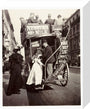 Boarding a bus, about 1900 stretched canvas small none Art Print - Science Museum Shop