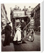 Boarding a bus, about 1900 stretched canvas medium none Art Print - Science Museum Shop