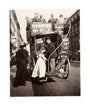 Boarding a bus, about 1900 unstretched canvas large none Art Print - Science Museum Shop