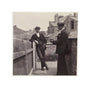 Man taking a photograph with a Brownie camera, c 1900. unstretched canvas small none Art Print - Science Museum Shop