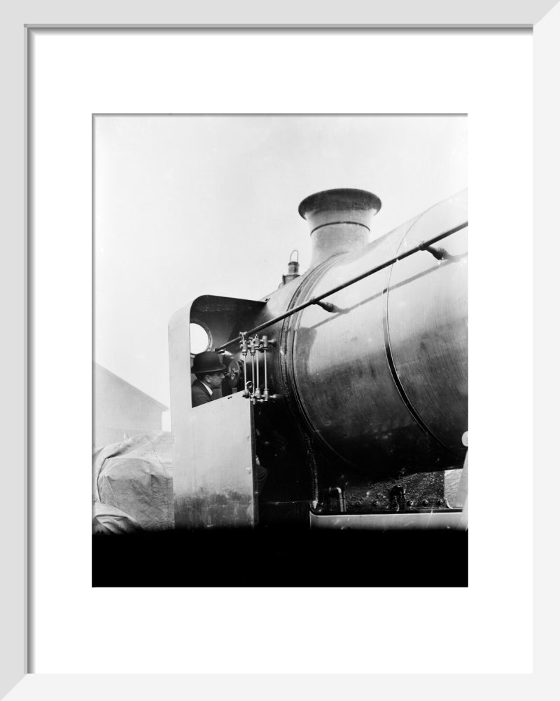 Caledonian Railway 4-4-0 locomotive no. 147./n art print extra small white Art Print - Science Museum Shop