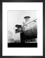Caledonian Railway 4-4-0 locomotive no. 147./n art print small black Art Print - Science Museum Shop